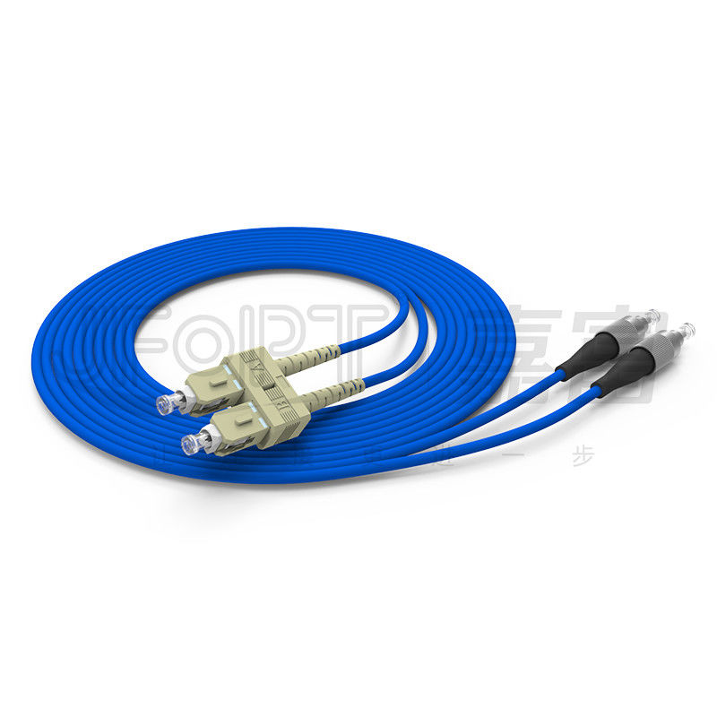 Uni fio blindado frente e verso simples de Aramid do cabo de remendo da fibra do tubo reforçado