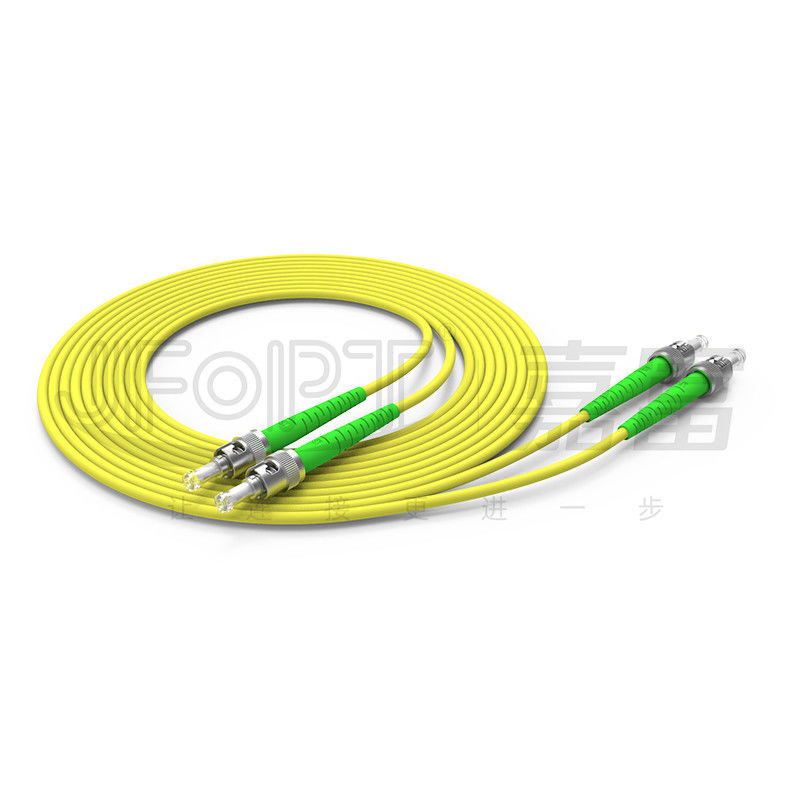 Cabo de remendo OS2 da fibra ótica do único modo LSZH do ST do ST G652D G657A1 G657A2