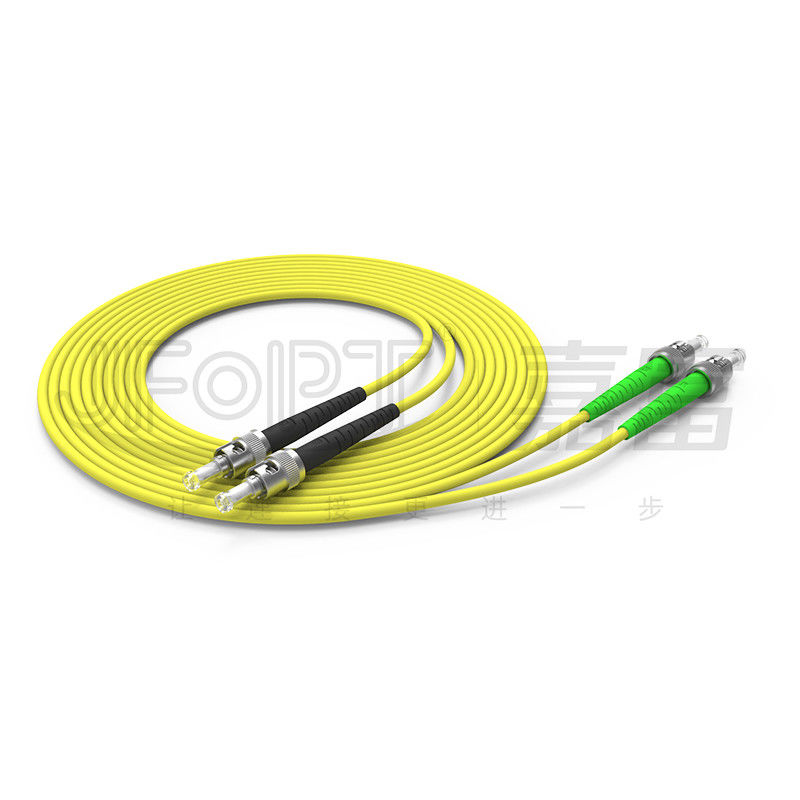 Cabo de remendo OS2 da fibra ótica do único modo LSZH do ST do ST G652D G657A1 G657A2