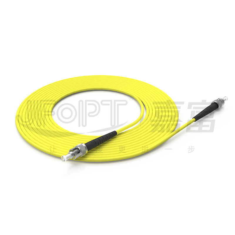 Cabo de remendo OS2 da fibra ótica do único modo LSZH do ST do ST G652D G657A1 G657A2