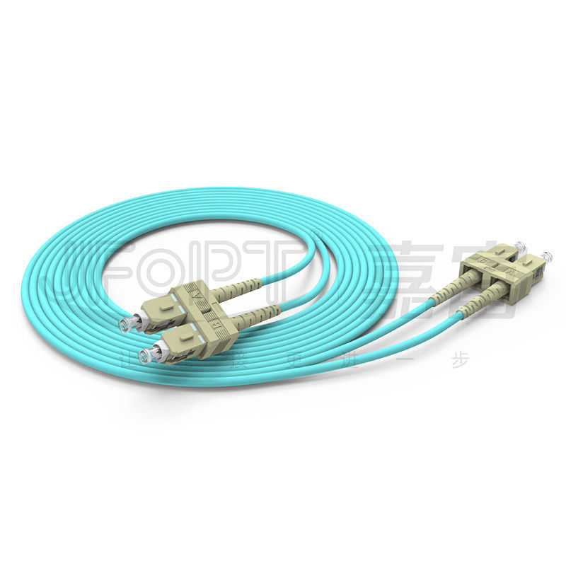 SC/UPC - fibra multimodo frente e verso do cabo de remendo OM1 de SC/UPC OM2 OM3 OM4 OM5 YOFC Corning