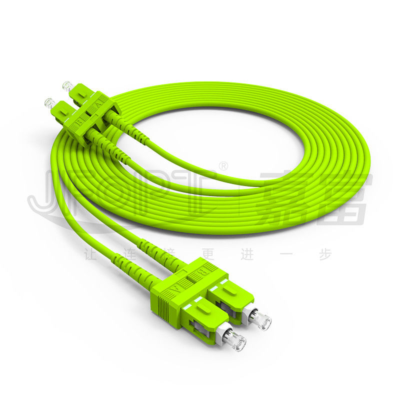 SC/UPC - fibra multimodo frente e verso do cabo de remendo OM1 de SC/UPC OM2 OM3 OM4 OM5 YOFC Corning