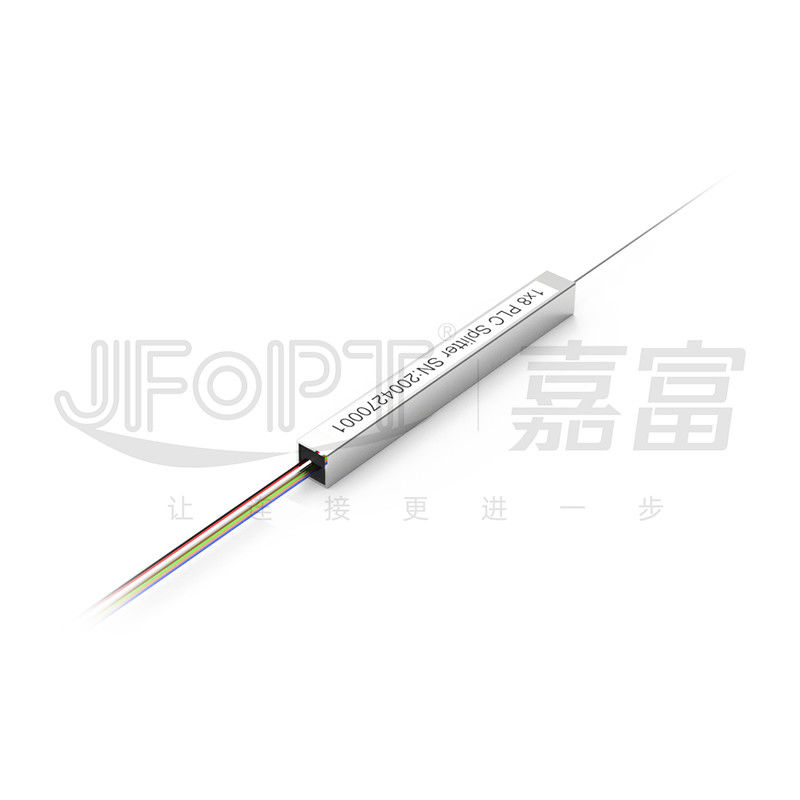 Fibra desencapada do divisor 1×N da fibra ótica do PLC instalada na caixa do painel do divisor/LGX com saída desencapada da fita da fibra