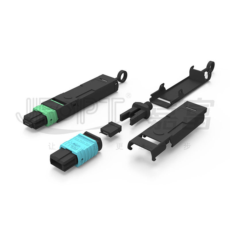 Adaptador do laço de retorno da fibra ótica do canal do núcleo 6 do cabo 12 do remendo do único modo MTP