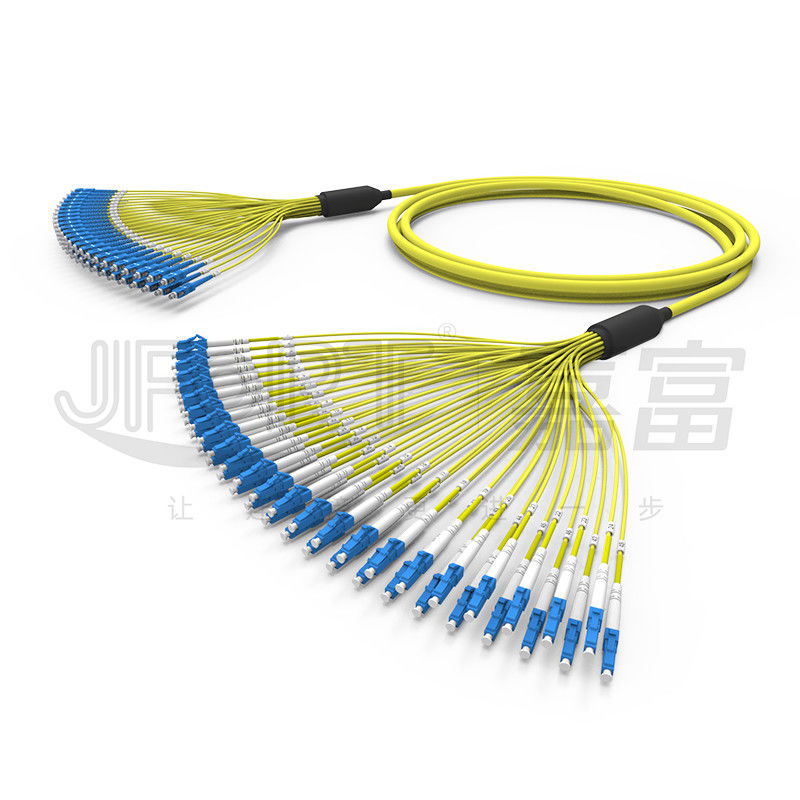 O pacote de LC-SC terminou pre os ramos G652D G657A1 do núcleo 2.0mm do cabo de fibra ótica 48