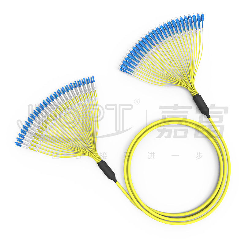 O pacote de LC-SC terminou pre os ramos G652D G657A1 do núcleo 2.0mm do cabo de fibra ótica 48