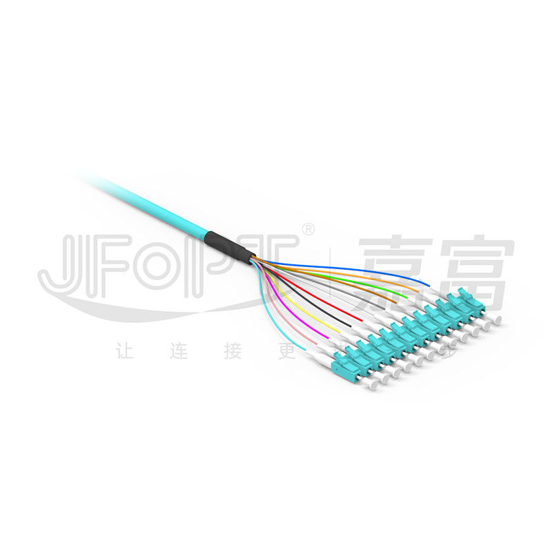 LC/UPC-LC/UPC Patch Cord 12-96 Cores G652D/G657A1/G657A2 Tight-Buffered com Kit de puxagem de olho