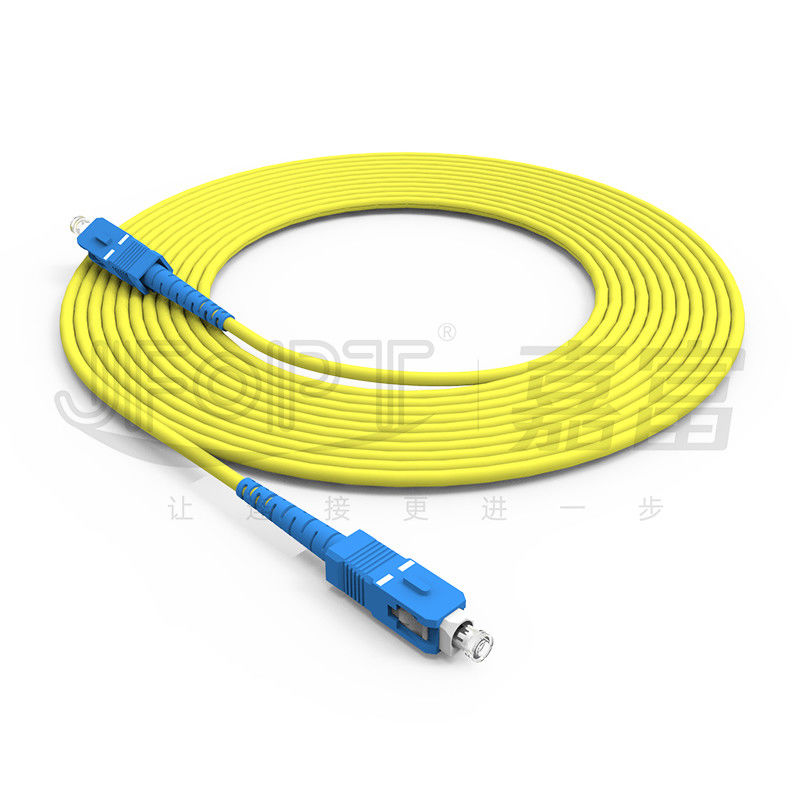 LAN com fio ONVIF 4G 3G Fibra Óptica Cabos SC UPC/APC End Face para comprimento de rede Pode Cordão de Patch personalizado