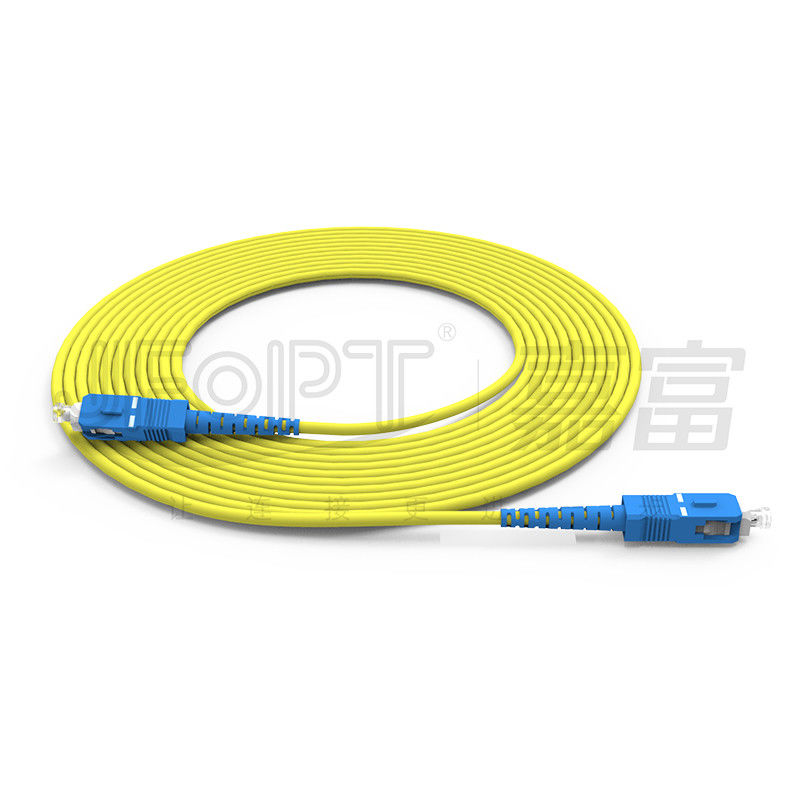 LAN com fio ONVIF 4G 3G Fibra Óptica Cabos SC UPC/APC End Face para comprimento de rede Pode Cordão de Patch personalizado