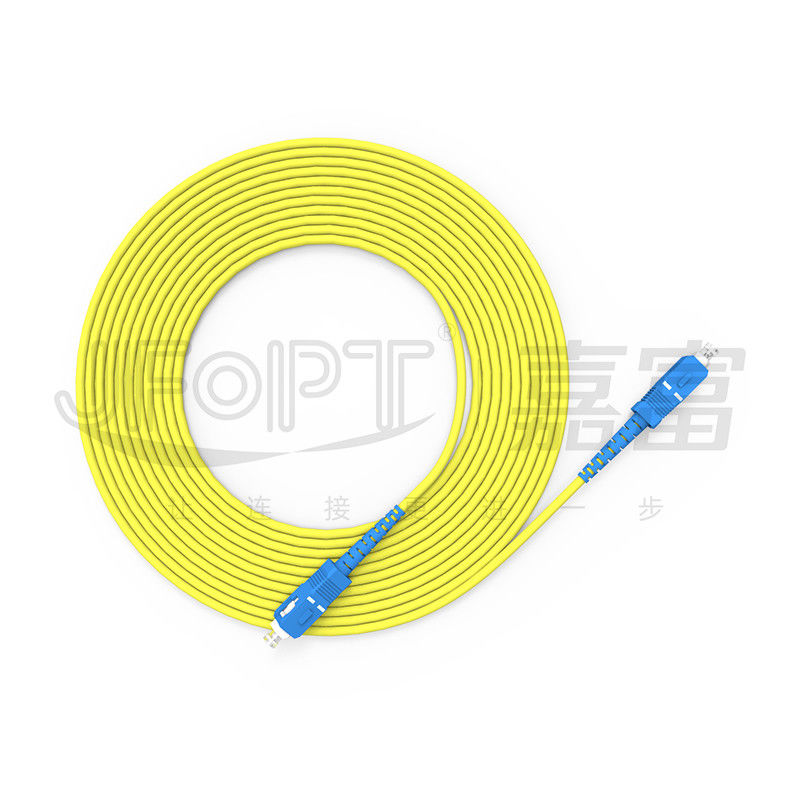 LAN com fio ONVIF 4G 3G Fibra Óptica Cabos SC UPC/APC End Face para comprimento de rede Pode Cordão de Patch personalizado