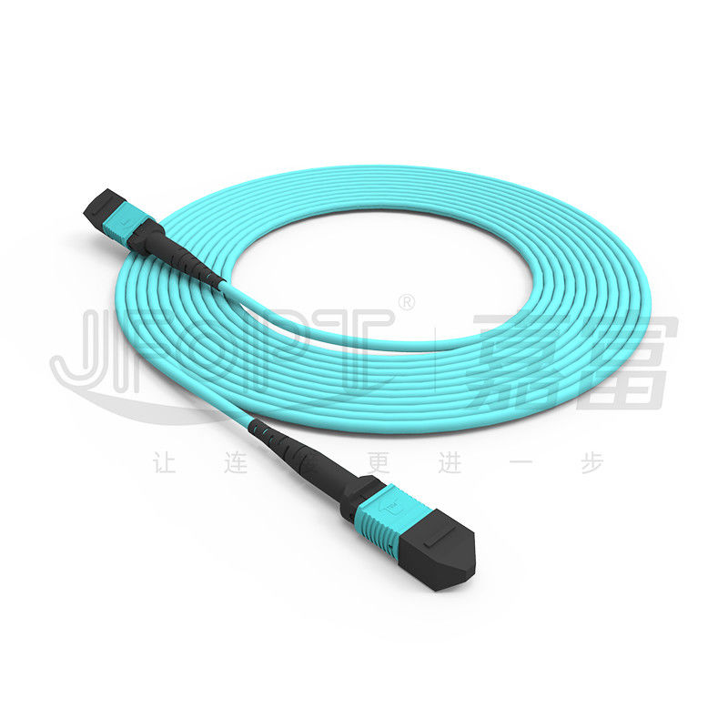 10 Gigabits MPO patch cord Conexão rápida para conexão de sinal óptico na sala de computadores