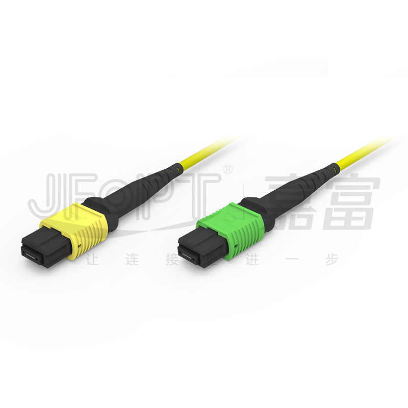 10 Gigabits MPO patch cord Conexão rápida para conexão de sinal óptico na sala de computadores