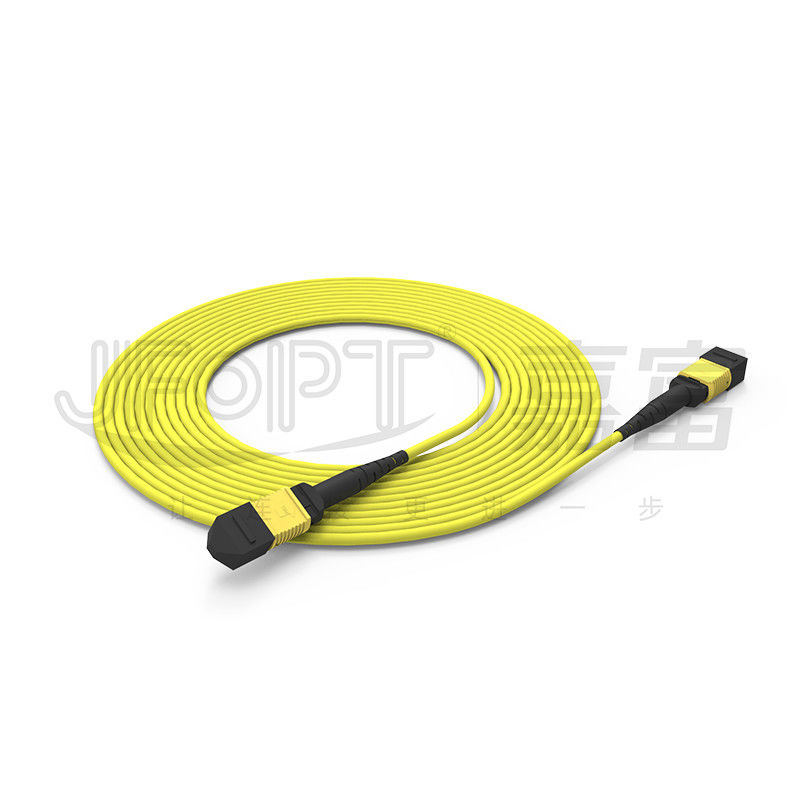 12 núcleos MPO Trunk Cable LSZH 2.0mm/3.0mm com baixa perda Single-Tube Mini Cable MPO Patch Cord