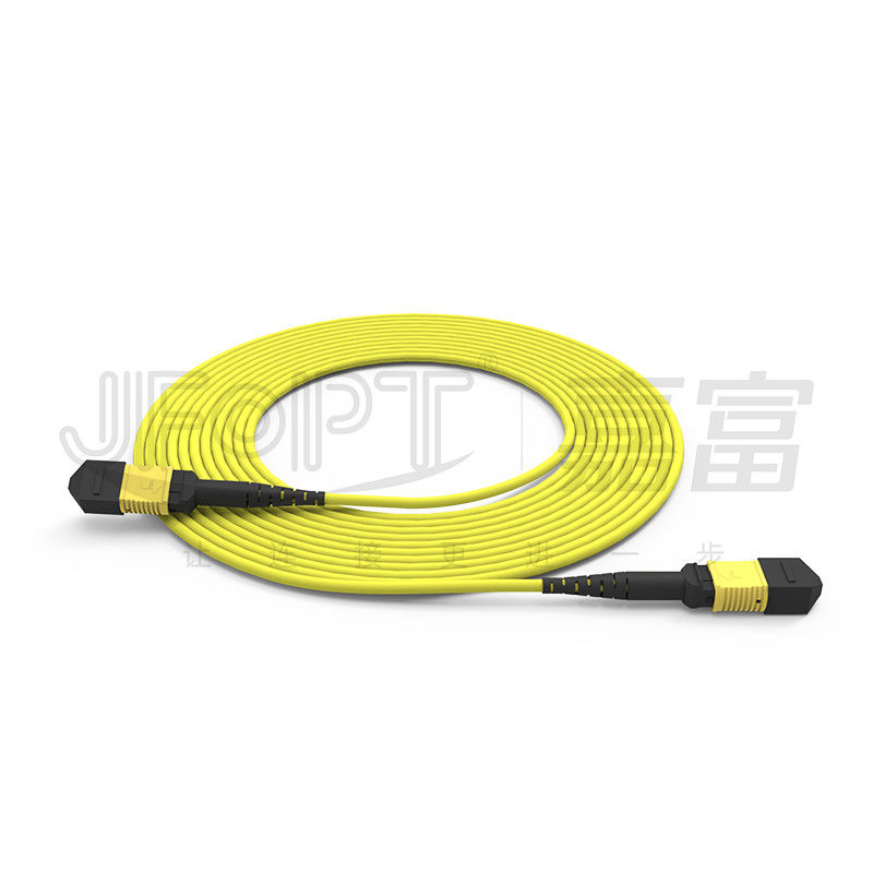 12 núcleos MPO Trunk Cable LSZH 2.0mm/3.0mm com baixa perda Single-Tube Mini Cable MPO Patch Cord