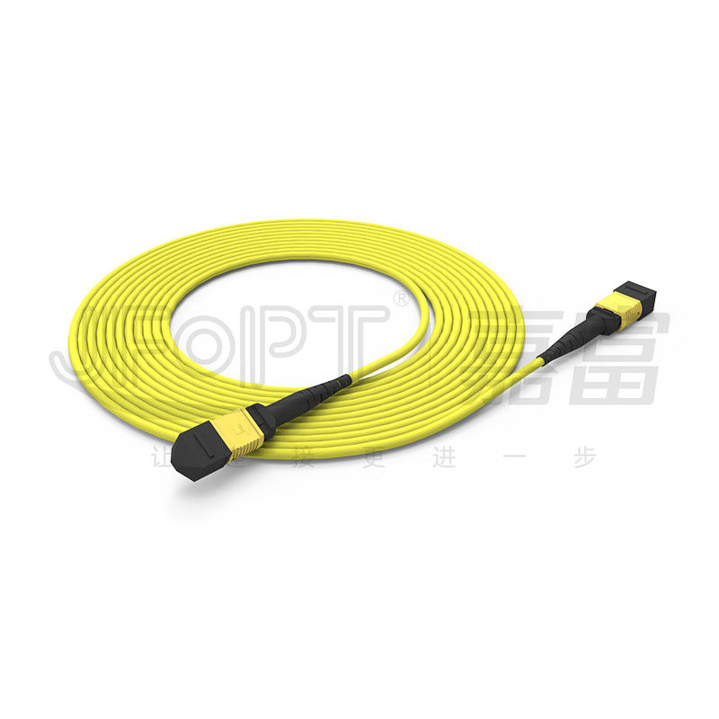 MPO Patch Cord SM 12 núcleos preço de cabo óptico cabo de fibra óptica cabo de queda de fibra óptica interior exterior